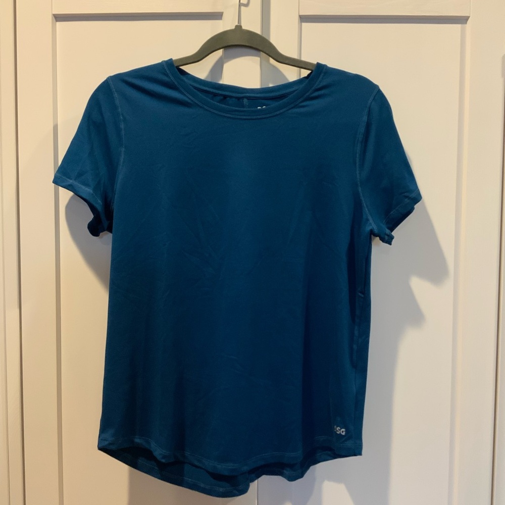 Women's Blue Athletic Top